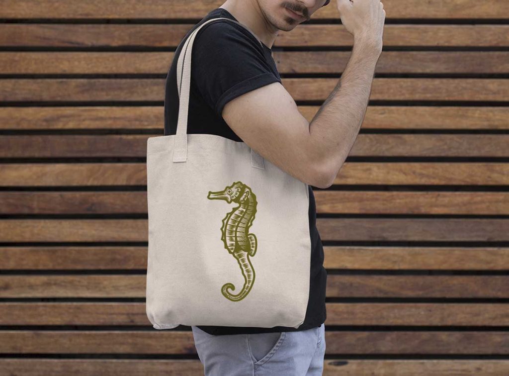 bolso de tela